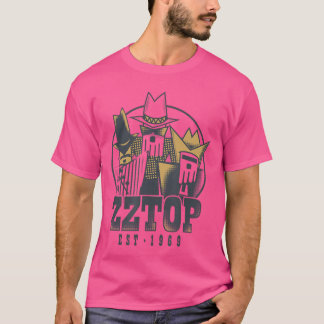 Camiseta ZZopres Hombres seu amigo retrô