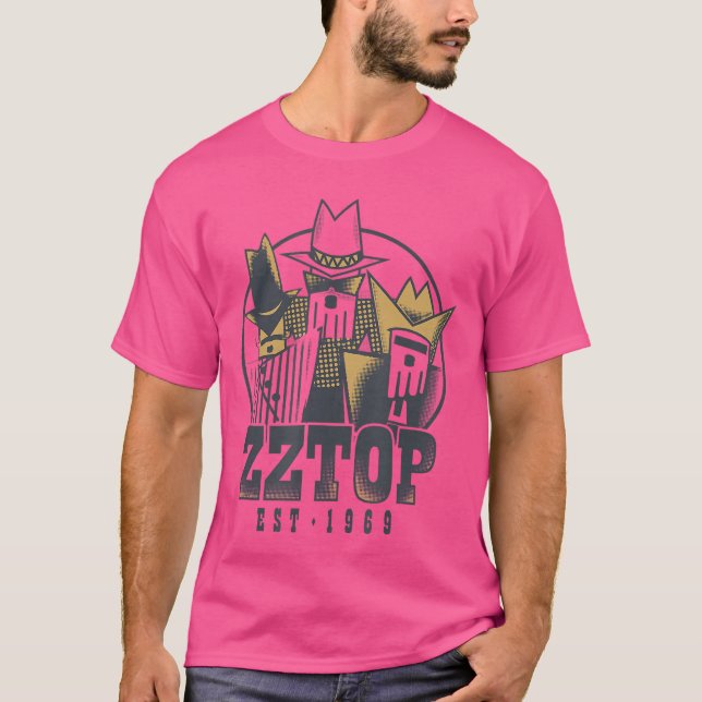 Camiseta ZZopres Hombresour friend retro (Frente)