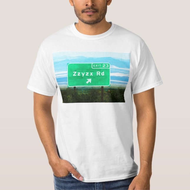CAMISETA ZZYZX RD (Frente)