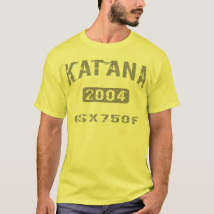Camisetas 2004 de Katana GSX750F