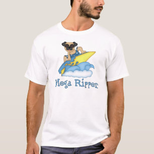 Camisetas Adoráveis De Surfistas De Mega Ripper P