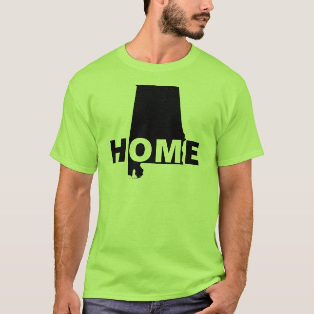 Camisetas Alabama Casa Longe do Estado (Frente)