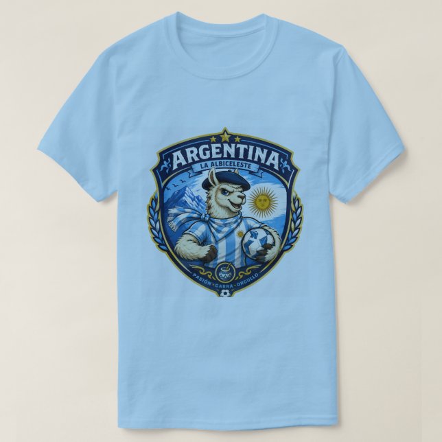 Camisetas Argentina (Frente do Design)