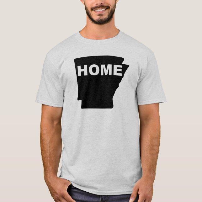 Camisetas Arkansas Casa Longe do Estado (Frente)