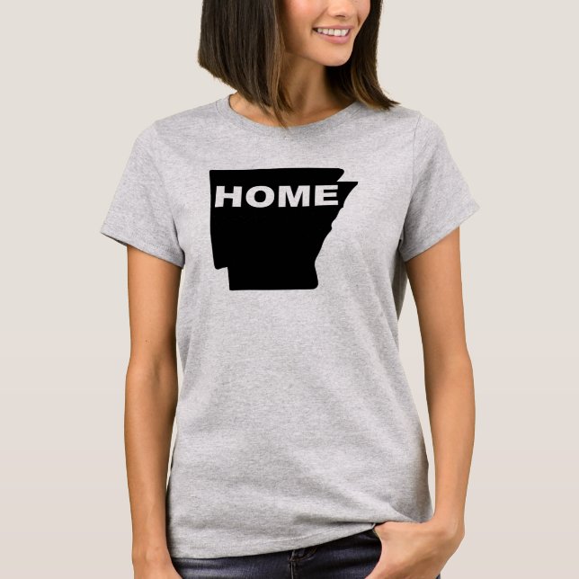 Camisetas Arkansas Casa Longe do Estado (Frente)