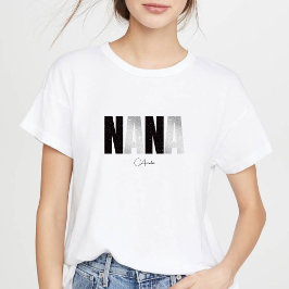 Camisetas Avó da Mulher & Camiseta com Nome Person