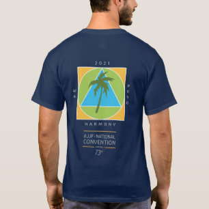 Camisetas azuis