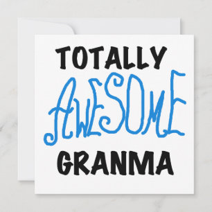 Camisetas Azuis Granma Totalmente Incríveis Presen