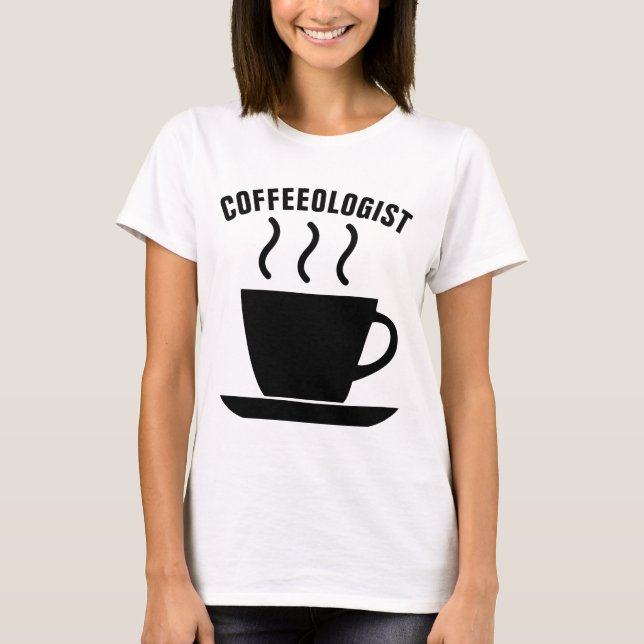 Camisetas BARISTA, COFFEEOLOGISTA (Frente)