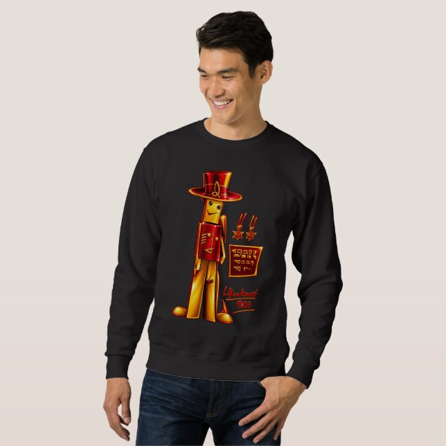 Camisetas básicas de manga longa (Frente Completa)