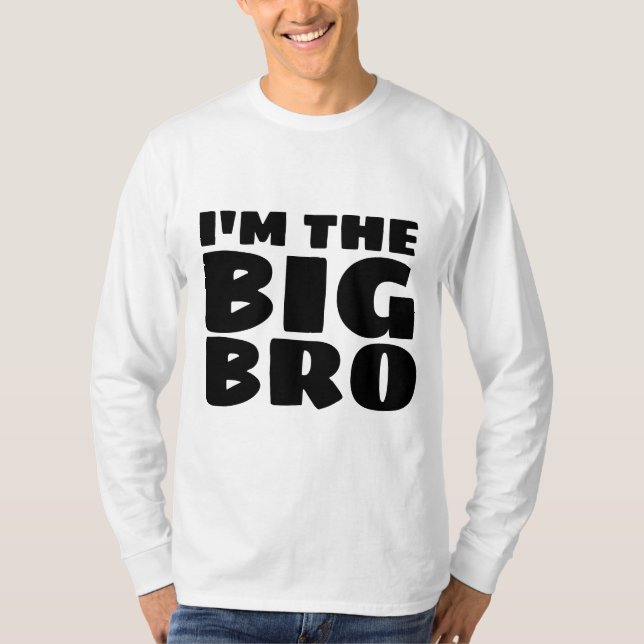 CAMISETAS BIG BROTHER EU SOU O BIG BRO (Frente)