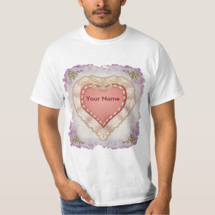 Camisetas bonito Lacy Heart shirts