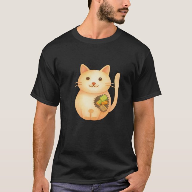 Camisetas Canva Escuro Moedas-CAT (Frente)
