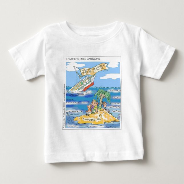 Camisetas Cartoon do Times de Londres (Frente)
