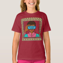 Camisetas casuais e T-shirts para crianças de futu