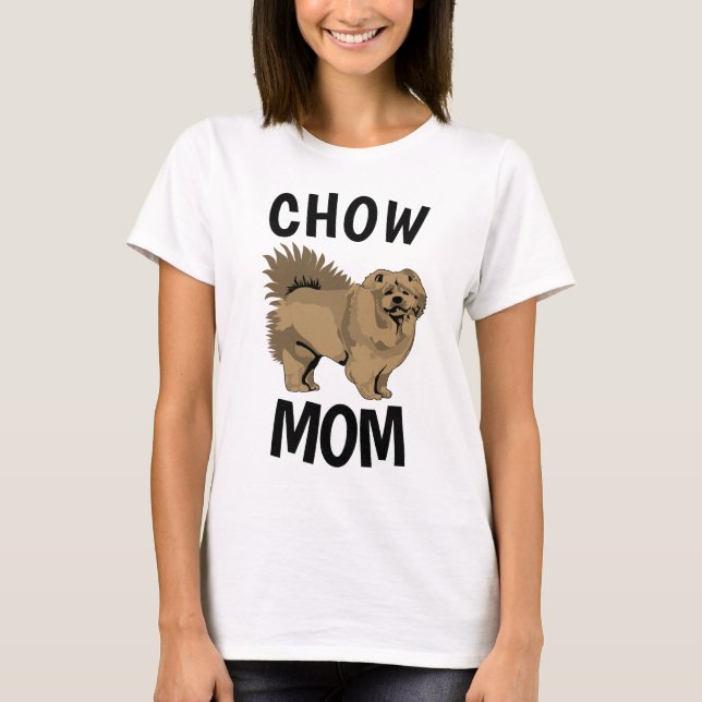 Camisetas CHOW MOM para cachorro (Frente)