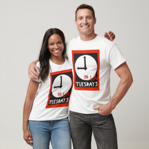 Camisetas clássicas LA Tuesdays - UNISEX - TODOS O
