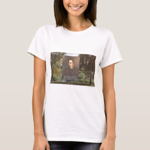 Camisetas com Citação de WB Yeats "Strike Hot Iron