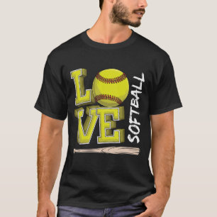 Camisetas com Frases Gráficas de Softbol para Garo