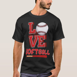 Camisetas com Frases Gráficas de Softbol para Garo