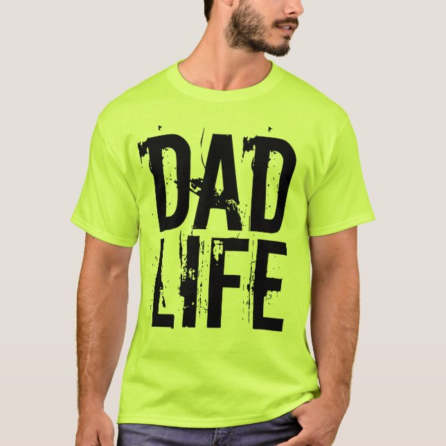 Camisetas com Grafite de VIDA DE PAI (Frente)