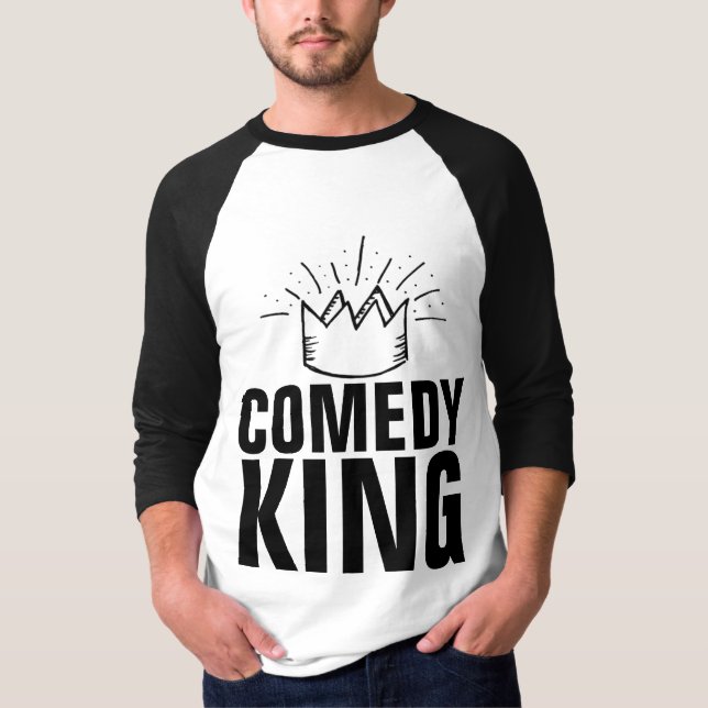 CAMISETAS COMEDY KING T-SHIRTS (Frente)
