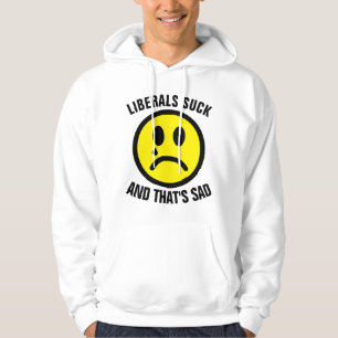 Camisetas conservadoras engraçadas, LIBERAIS SUCK