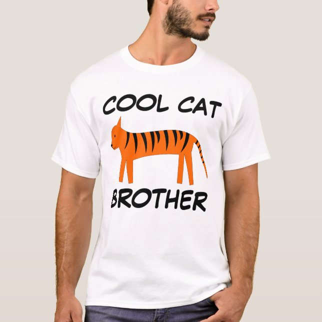 Camisetas COOL CAT BROTHER (Frente)