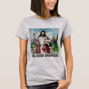 CAMISETAS CRISTÃOS JESUS A BOA CAMISEIRA DE SHEPHE