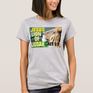 Camisetas Cristãs Jesus, Leão de Judá