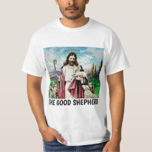 CAMISETAS CRISTÃS JESUS O BOM PASTOR