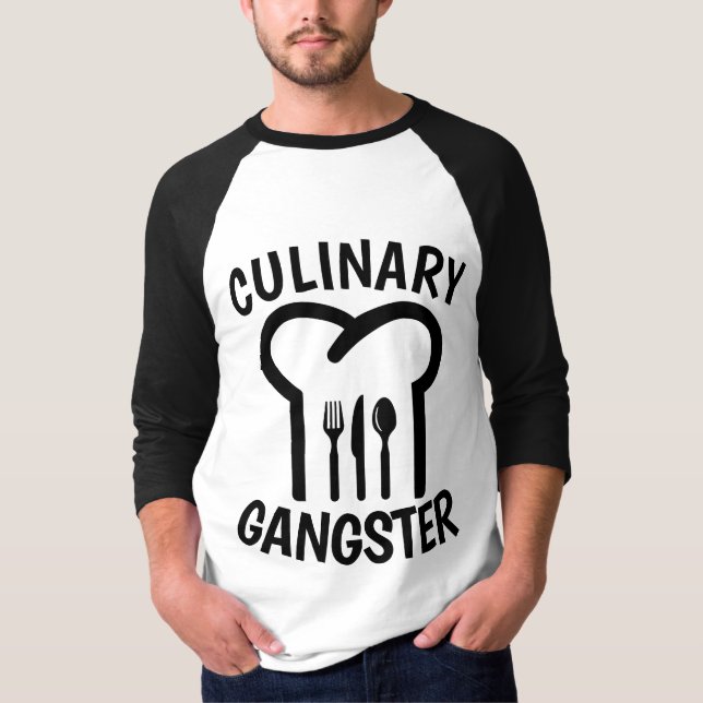 Camisetas CULINARY GANGSTER (Frente)