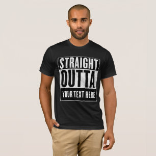CAMISETAS CUSTOM STRAIGHT OUTTA