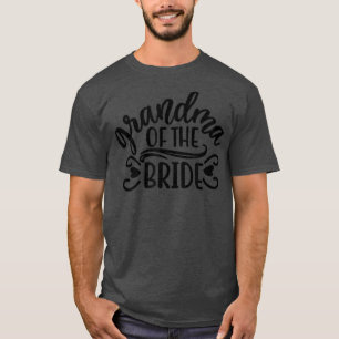 Camisetas da Avó da Noiva Aniversário de Casamento