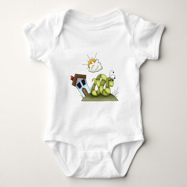 Camisetas da Casa da Lagarta para Crianças (Frente)