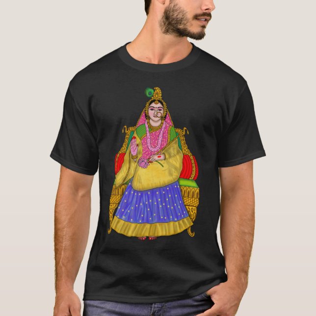 Camisetas da Deusa Radha (Frente)