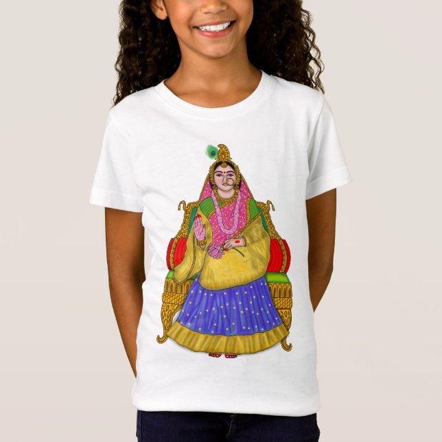 Camisetas da Deusa Radha (Frente)