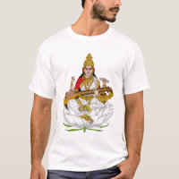 Camisetas da Deusa Saraswati