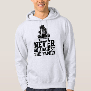 Camisetas da MÁFIA, NUNCA VÁ CONTRA A FAMÍLIA