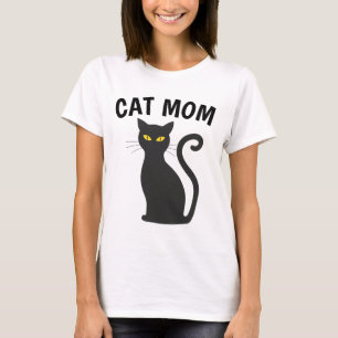 Camisetas da MOM CAT, Gato Negro