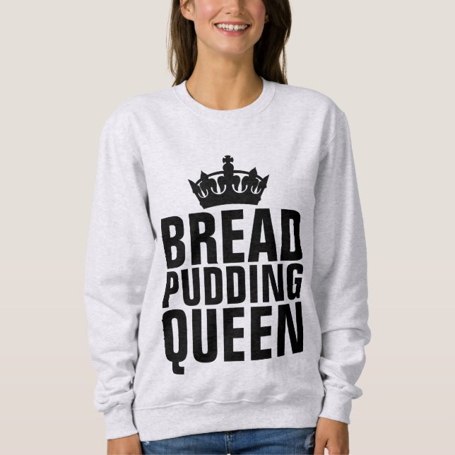 CAMISETAS DA RAINHA DO PUDIM DE PÃO (Frente)