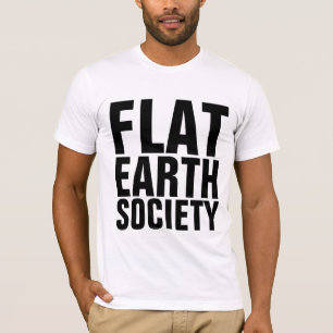 Camisetas da SOCIEDADE DA TERRA PLANA