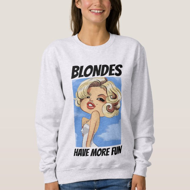 Camisetas das Vintage, BLONDES TÊM MAIS DIVERSÃO (Frente)