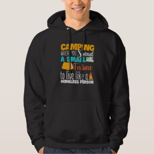 Camisetas de Acampamento Onde Você Gasta Uma Peque