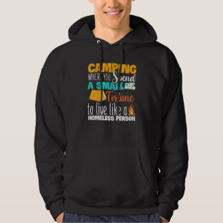 Camisetas de Acampamento Onde Você Gasta Uma Peque