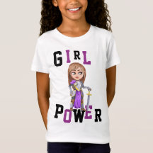 Camisetas DE ALIMENTAÇÃO DE GAROTAS - KNIGHTS pers