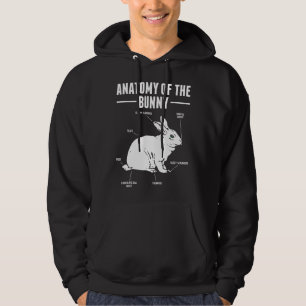 Camisetas de Amante de Coelho Anatomia Divertida d