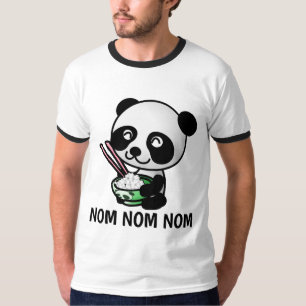 Camisetas de AMANTE DE COMIDA CHINESA NOM NOM NOM