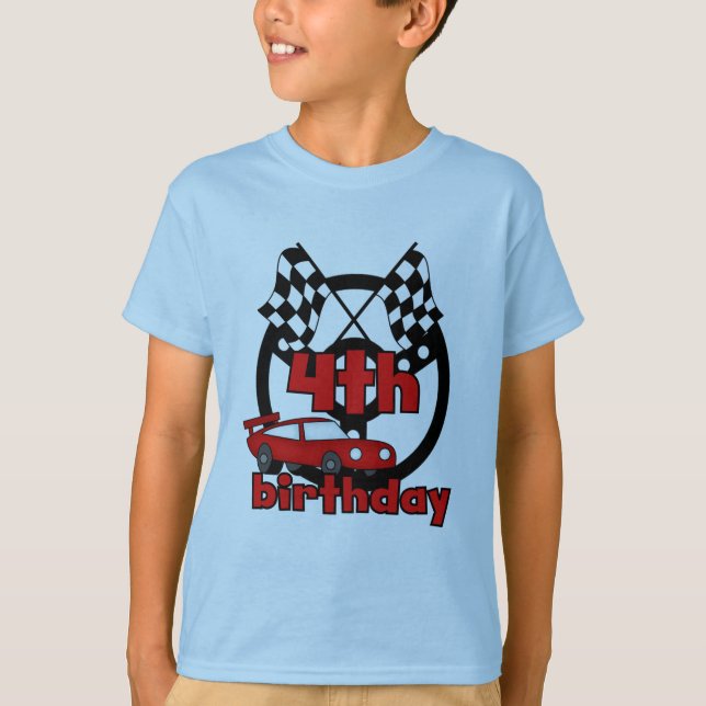 Camisetas de aniversário e presentes da Corrida de (Frente)