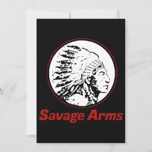 Camisetas de armas de fogo Savage Arms novas